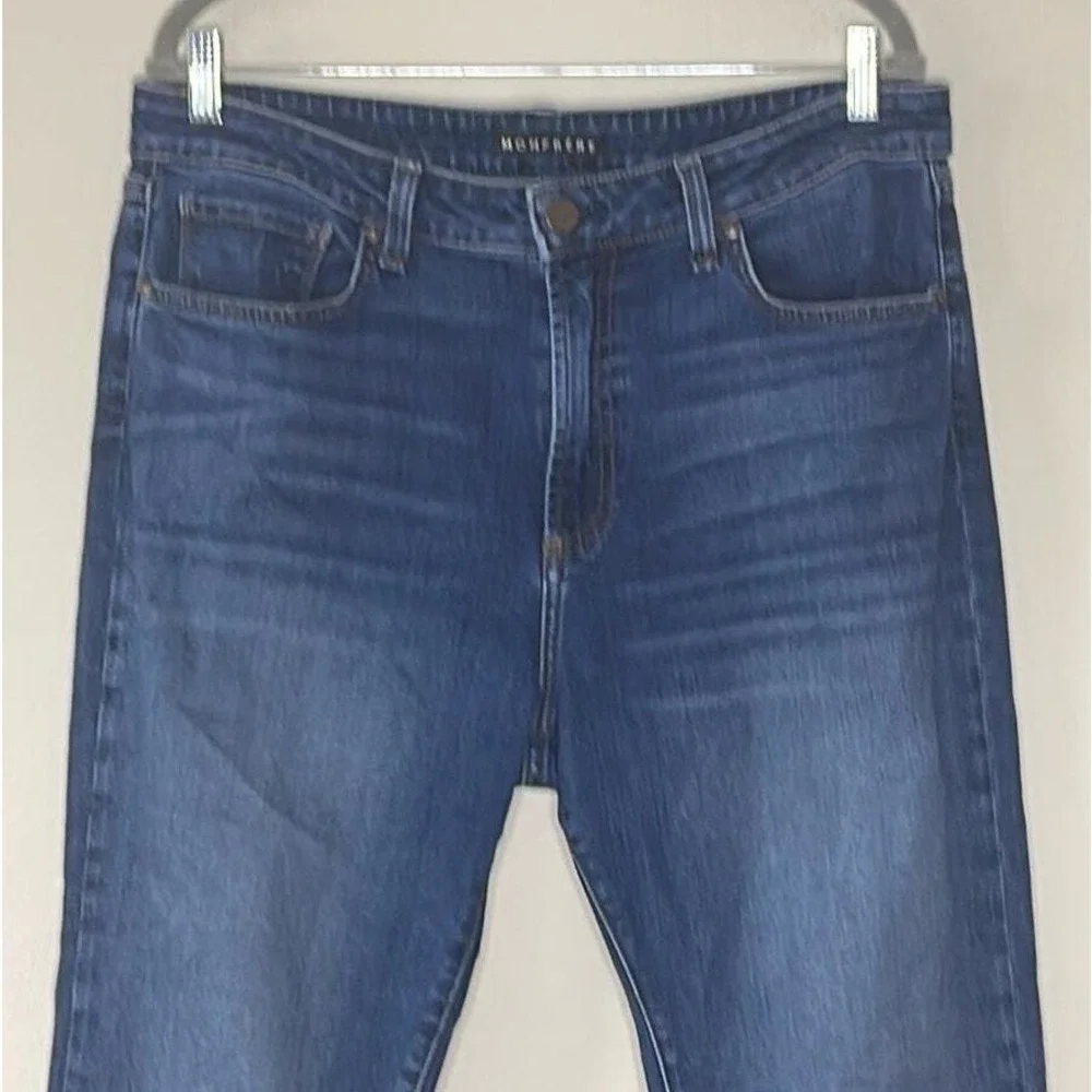 MONFRERE BRANDO TINT INDIGO ‎ SLIM STRAIGHT DENIM SIZE 36